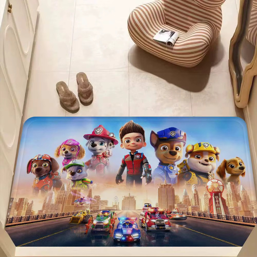 TV Paw Anime P-Patrols Bodenmatte Retro Rutschfester Teppich für Wohnzimmer und Küche - Bild 3