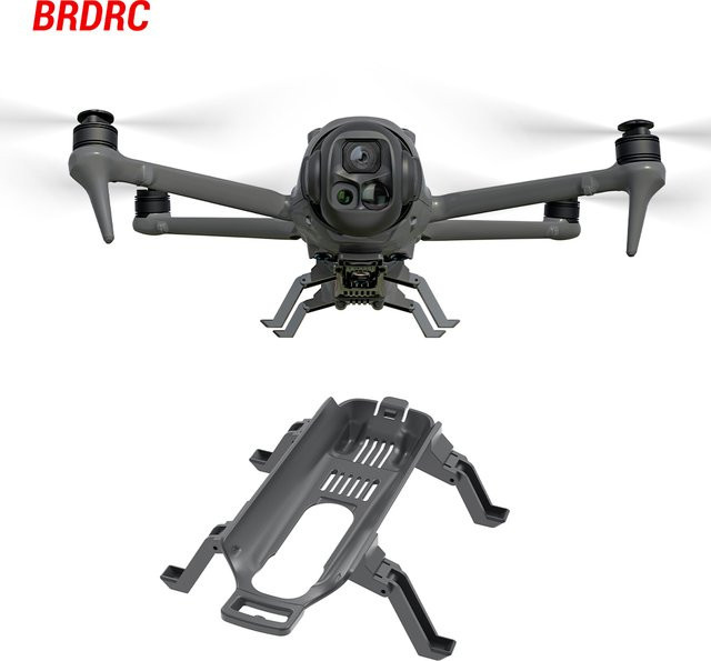 BRDRC Fahrwerk für DJI Mavic 4 Pro, faltbare verlängerte Landebeine in Grau - Bild 1