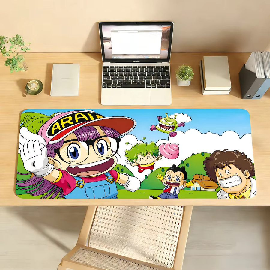 Manga Cartoon Dr S-Slump Mauspad rutschfeste Gamer-Computermatte in Multicolour - Bild 3