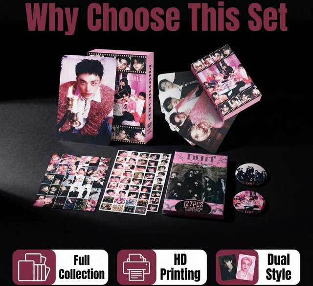 Stray Kids SKZOO Fan-Album-Release Karten-Set, Set / Bundle, Bunt / Mehrfarbig - Bild 1