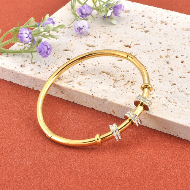 JeeMango Armband Edelstahl, Zirkon, Damen - Bild 1