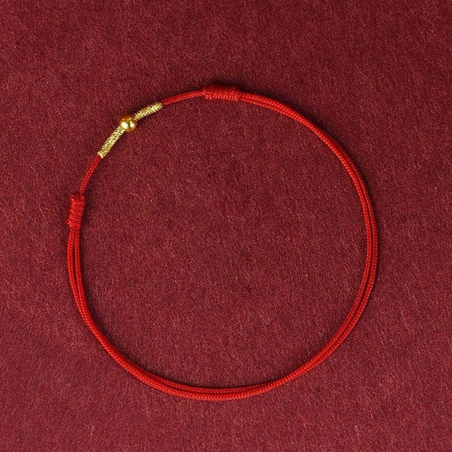 LuckyDay3 Armband, rotes Seil, Unisex - Bild 1
