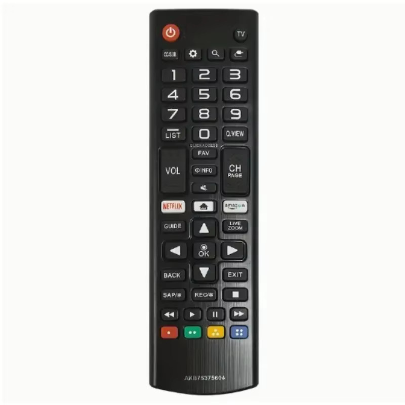 LG Ersatz-Fernbedienung AKB75375604 in Schwarz passend für LG SMART TV Modelle 43UK6300PUE, 32LK610BPUA, 49UK6300PUE und 55UK6300PUE - Bild 6