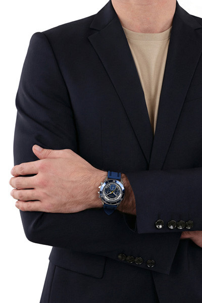 Joop! Chronograph, Silber/Navy, Herren - Bild 2
