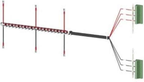 Siemens Hilfsleiteranschluss 3polig multicolor 3KC98225 - Bild 1