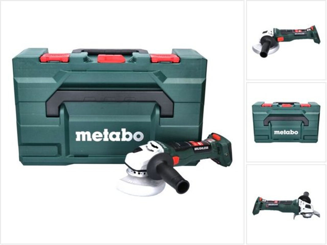 Metabo Akku-Winkelschleifer W 18 LT BL 11-125 in Grün - Bild 2