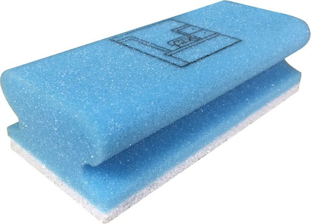 Kuechenprofi Profi Power HACCP Pad-Schwamm Vlies mit Piktogramm, Blau, 1 Stück - Bild 1