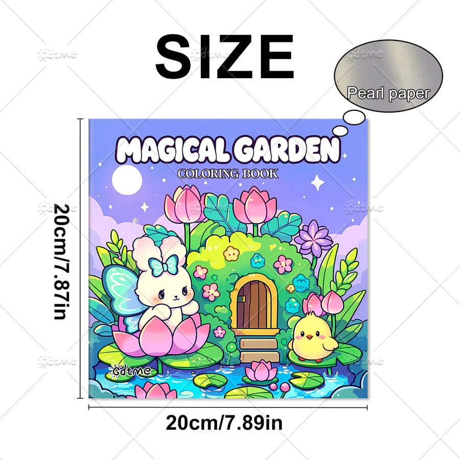 MAGICAL GARDEN Malbuch für Erwachsene, ab 14 Jahren - Bild 2