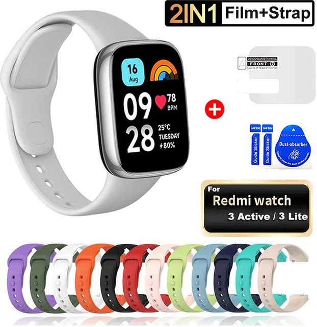 Xiaomi Uhrenarmband Silikon, Unisex - Bild 1