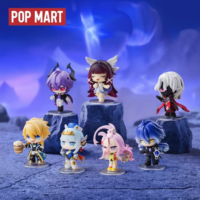 Popmart Genshin Impact Happy New Year Q-Serie Blindbox, Deko-Spielzeug-Sammlerstück - Bild 1