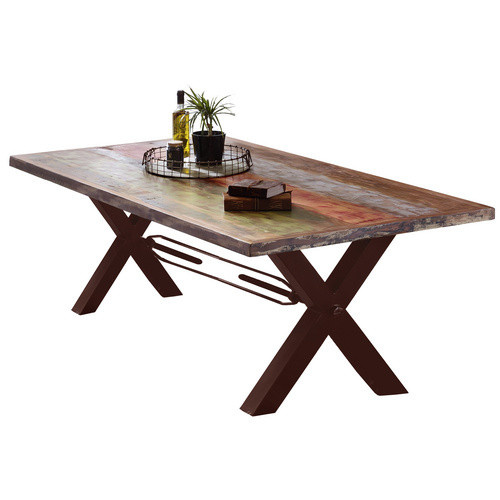 SIT Tisch TABLES & CO aus Holz in Braun, H x T: 76,5 x 100 cm - Bild 3