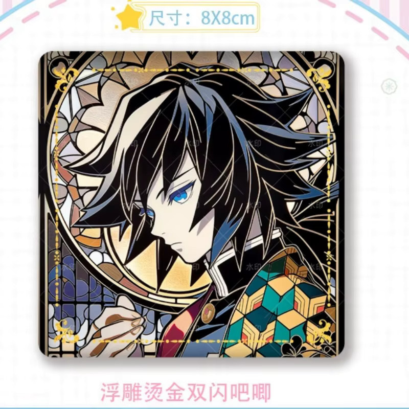 Bandai Demon Slayer: Kimetsu no Yaiba Tokitou Muichirou & Tomioka Giyuu Abzeichen, 8 cm - Bild 2