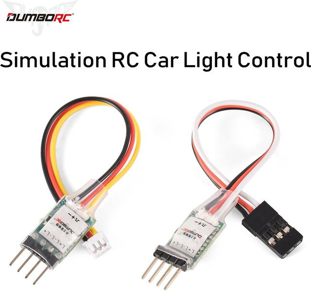 DUMBORC RC Lichtsteuerung LED-Schalttafel-System, 3-Kanal - Bild 1