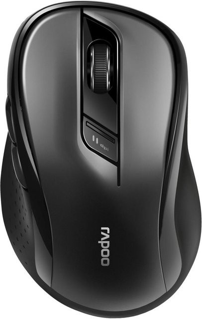 Rapoo M500 Kabellose Multi-Mode Maus mit Bluetooth in Schwarz - Bild 2