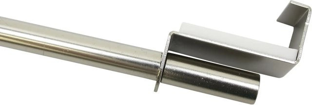 Gardinia Spannvitrage Titan in Grau/Silber mit Spannklammer Ø 9 mm, Breite: 120 cm bis 160 cm - Bild 1