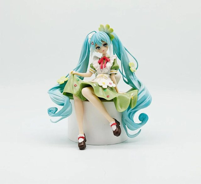 Yiran toy 1 Hatsune Miku Anime Mädchen, PVC-Figur, ab 14 Jahren - Bild 1