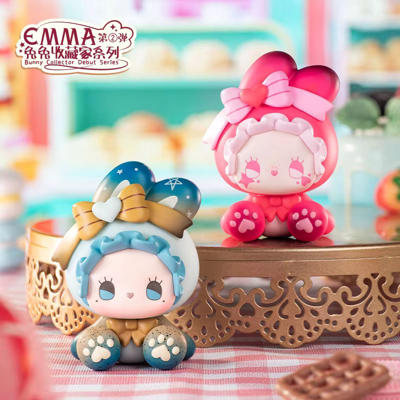 Emma Bunny Collector Series 2 Blind Box Mehrfarbige Kawaii Sammelpuppen aus Kunststoff für dein Desktop-Ornament - Bild 2