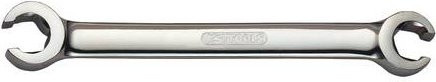 KS Tools CHROMEplus Doppel-Ringschlüssel aus Chrom-Vanadium in Silber, Schlüsselweite 3/4 Zoll x 7/8 Zoll - Bild 1