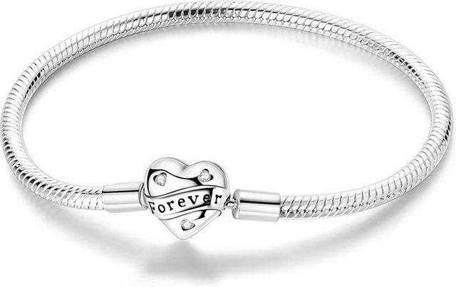 Yiran pet products Charm Armband, Gold, Herz Schmetterling, Damen, 17-20 cm - Bild 1