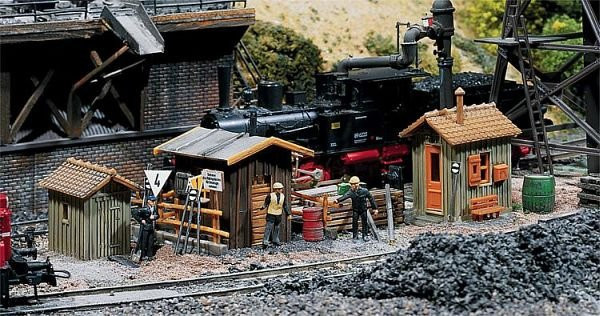 Faller 3 Streckenhäuschen, 1:87 (Spur H0), Bunt / Mehrfarbig - Bild 1