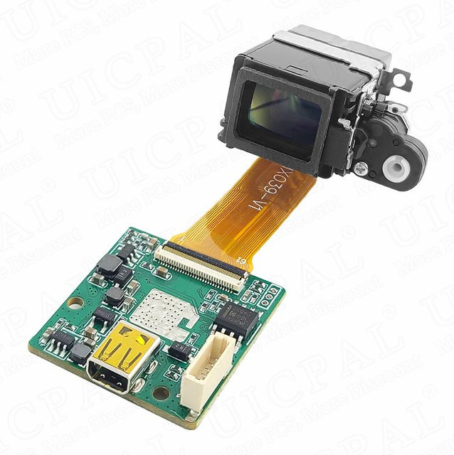 UICPAL OLED Sucher mit 0,39 Zoll Display für FPV Drohnen und Luftaufnahmen, Wärmebild-Nachtsichtgerät in Schwarz mit HDMI-Anschluss und 1024 x 768 Auflösung - Bild 1