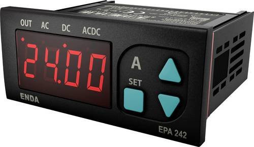 Enda EPA242-R-230 Digitales Einbaumessgerät ±5 A/AC/DC in Schwarz - Bild 1