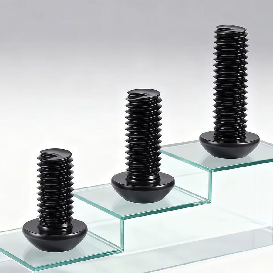 ERICS Rundkopf-Torx-Schrauben mit Sechs-Lappen-Antrieb aus schwarzem Kohlenstoffstahl Güteklasse 10,9 nach GB/T2672 - Bild 2