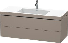 Duravit Waschtischunterschrank L-Cube c-bonded, wandhängend, 2 Schubladen, B/T: 120 x 48 cm - Bild 1