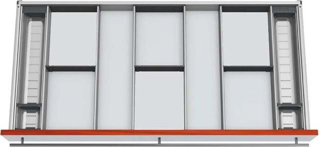 Blum Besteckeinsatz Orga-Line Facheinteilungs-Set Grau für Korpusbreite 1.100-1.199 mm und Nennlänge 550 mm - Bild 1