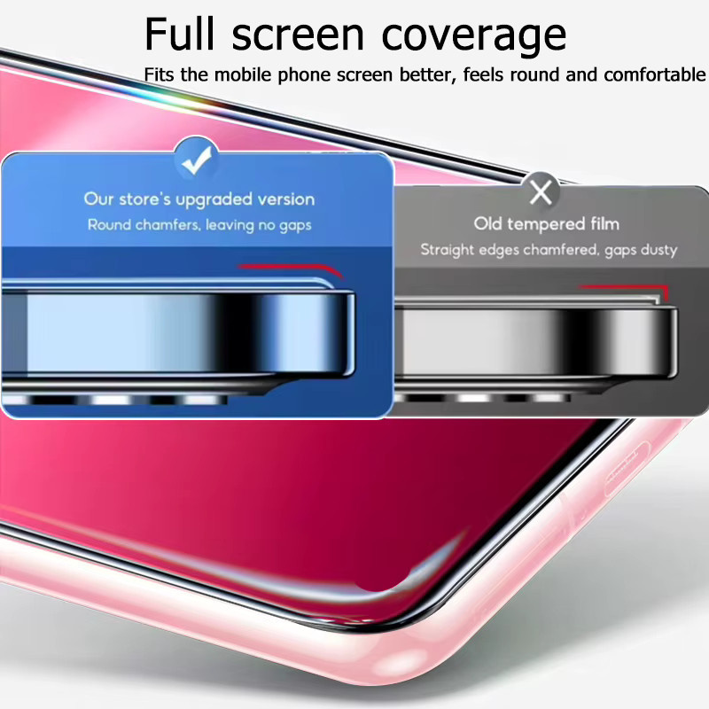 Transparentes gehärtetes Glas Display Schutzfolie für vivo V60 Lite V27e V20 SE Pro V31 5G V21e V21s V23 V23e V25 V25e T4 Lite T4x T3 - Bild 5