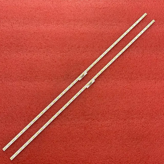 2er-Set LED-Hintergrundbeleuchtungsstreifen in Weiß für SONY KD-49XF7073, KDL-49WE750, KD-49X720E, KDL-49WE665, KD-49XE7002, KD-49XE7093 und 49W660E (LB49013, LB49025) - Bild 1