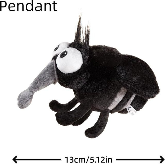 Yiran toy Mücken Plüschtier, Schlüsselanhänger, 13cm - Bild 1