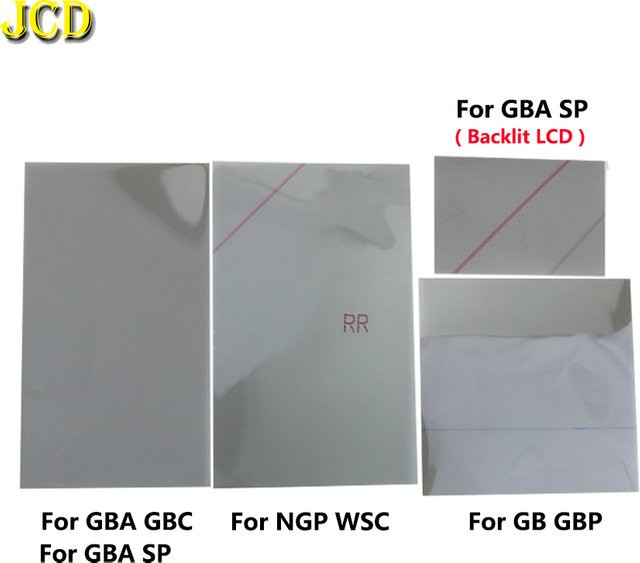 JCD Polarisierter Polarisator Filter Film für Game Boy GB GBP GBA GBC NGP WSC Retro Bildschirm Ersatzteil - Bild 1
