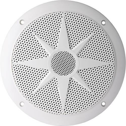 Visaton FX 16 WP 2-Wege-Koaxiallautsprecher in Weiß, 80W, 4 Ohm, 16cm, seewasserbeständiger Außenlautsprecher mit Kunststoff-Membran - Bild 1