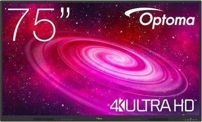 Optoma Creative Touch 1751RK Interaktives 75 Zoll 4K UHD Display mit Android 14 in Schwarz - Bild 1
