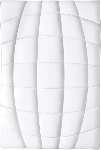 f.a.n. frankenstolz Vierjahreszeitensteppbett Soft in Weiß, B/T/H: 200 x 200 cm, klimaregulierend mit Mikrofaser und Lyocell - Bild 1