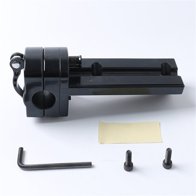 LICHIFIT Schalthebel Halterung Schwarz Rechts für Playseat Stuhl kompatibel mit Logitech G25 G27 G29 G920 inklusive Schrauben - Bild 1