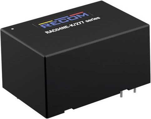 RECOM RAC04NE-09SK/277 AC/DC-Wandler 9V 0.44A 4W in Schwarz - Bild 1