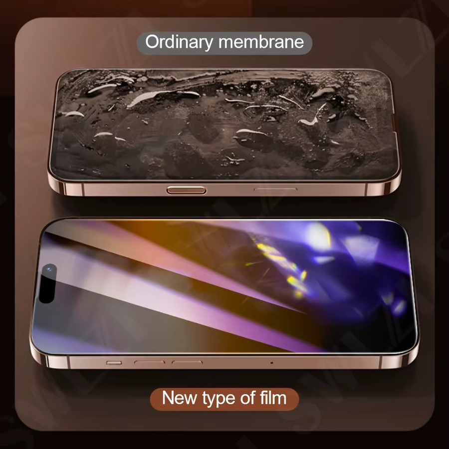 NNBILI Privatsphäre-Displayschutzfolie in Lila für iPhone 17 Pro MAX und iPhone 17 Air - Bild 6