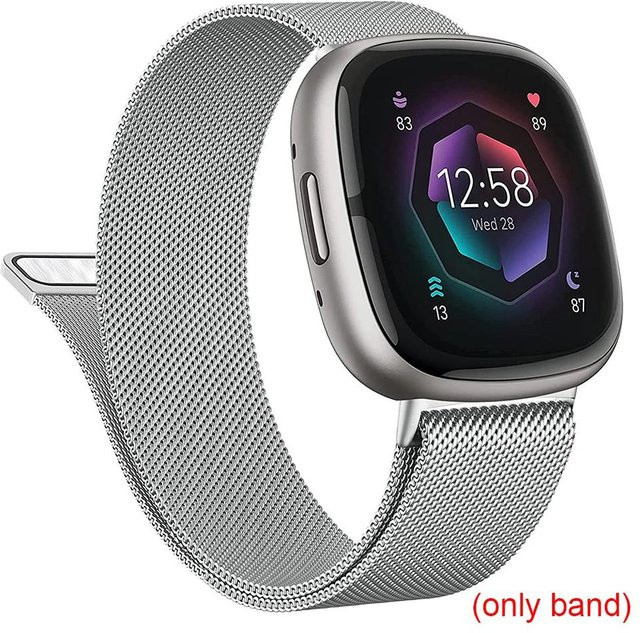 JBAILI Uhrenarmband Edelstahl, Milanaise, Unisex - Bild 1