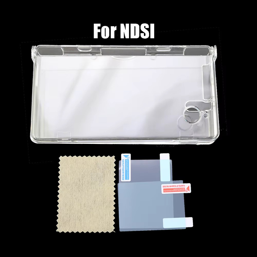 Transparente Schutzhülle aus Kunststoff für Nintendo DS, DS Lite, DSi und DS XL inklusive Displayschutzfolie - Bild 2