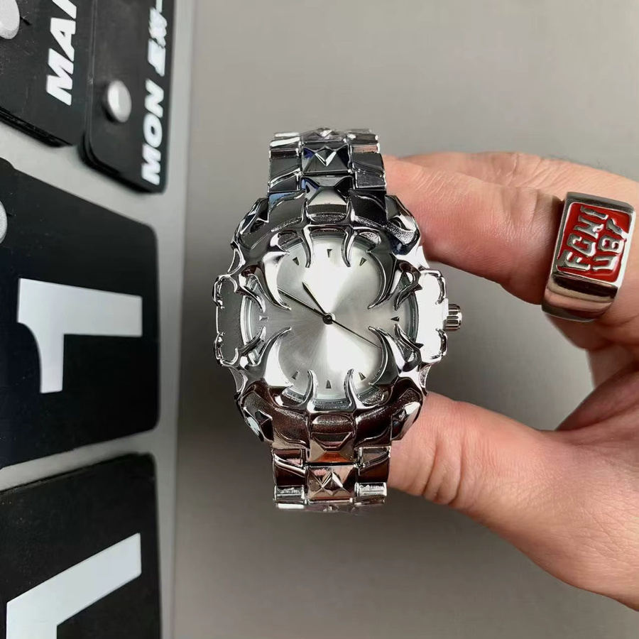 STARPERISH Armbanduhr Edelstahl, Quarz, Silber, Herren - Bild 3