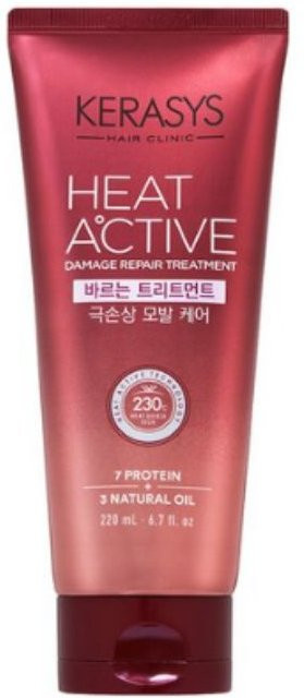 Kerasys Heat Active Extreme Damage Leave-In-Behandlung, 220 ml, strapaziertes Haar - Bild 1