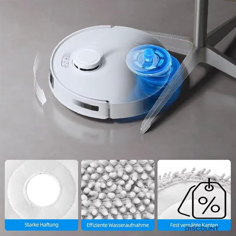 ABKR Zubehörkollektion für Ecovacs Deebot T30 Omni und T30 Pro Omni Roboter-Staubsauger-Wartungsset mit Silikon-Komponenten - Bild 2