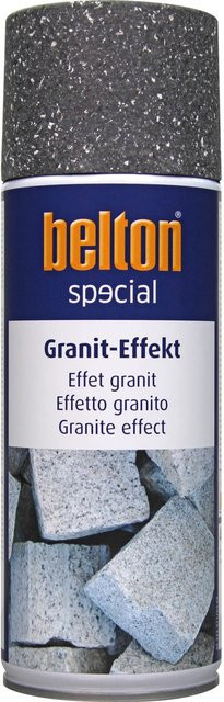 Belton Special Granit-Effekt Spray Granitschwarz matt 400 ml - Bild 1