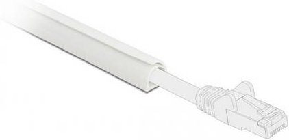Delock Kabelkanal aus PVC in Weiß, L x B x H: 100 x 12 x 12 cm - Bild 1