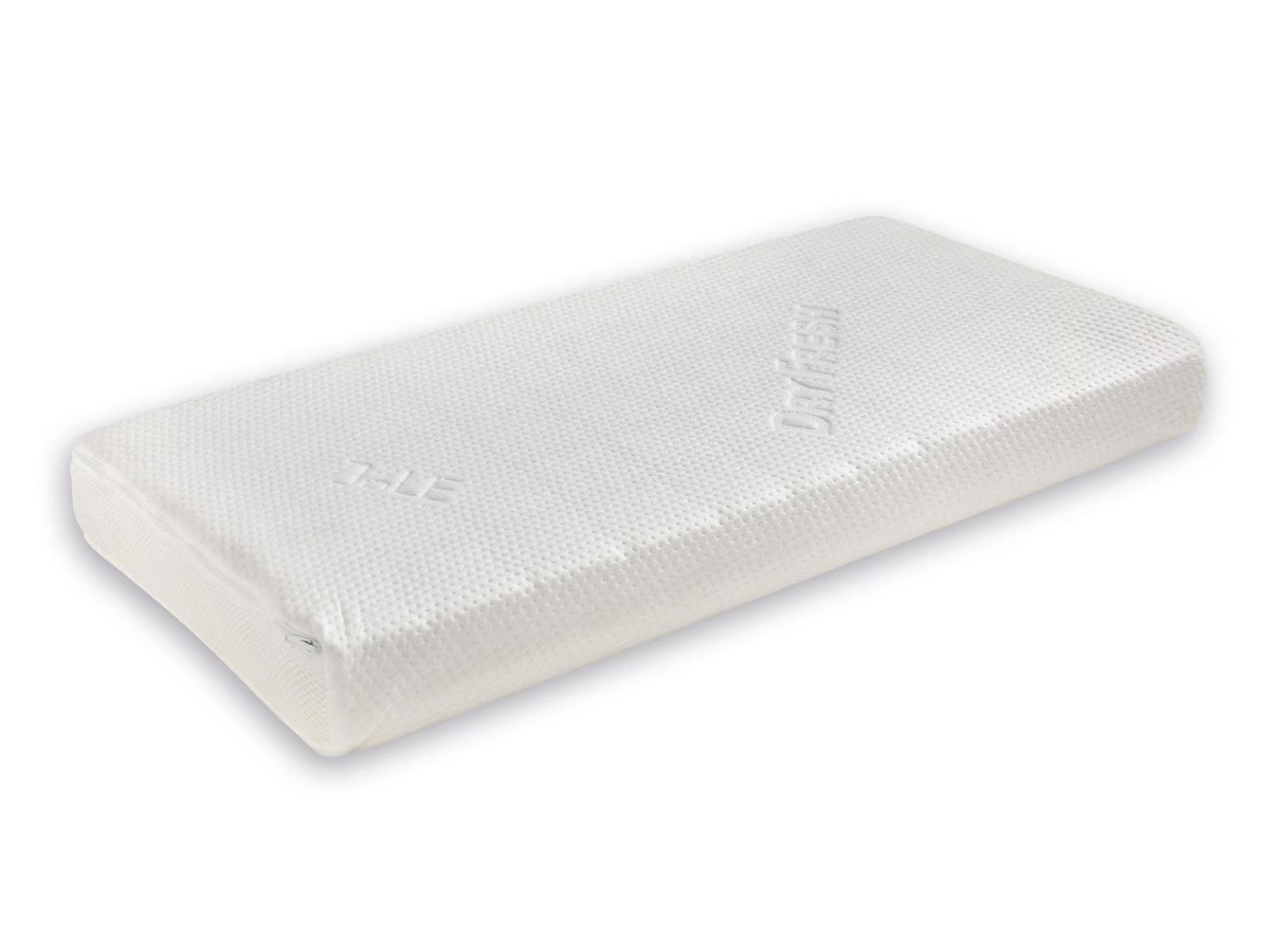 H+ Manufaktur Smaragd Nackenkissen aus Viscoschaum mit abnehmbarem Bezug in Weiß, B/T/H: 35 x 70 x 7 cm - Bild 1
