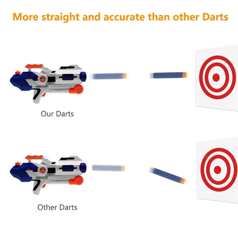 Nerf Waffel-Darts, blaue Munition, Zubehör - Bild 2