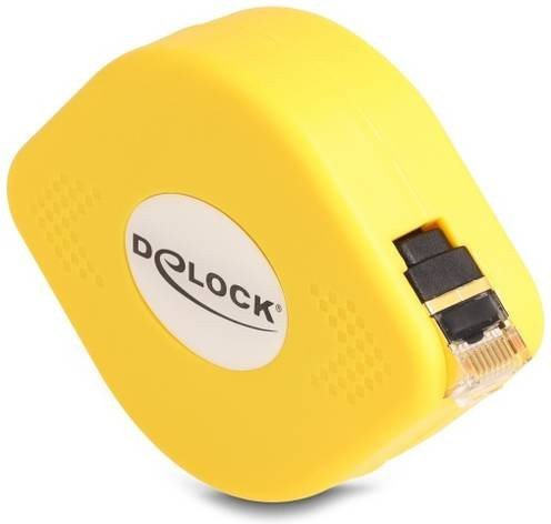 Delock RJ45 Patchkabel CAT 6a S/UTP Ethernet LAN Schwarz Gelb Länge: 1,50 m - Bild 1