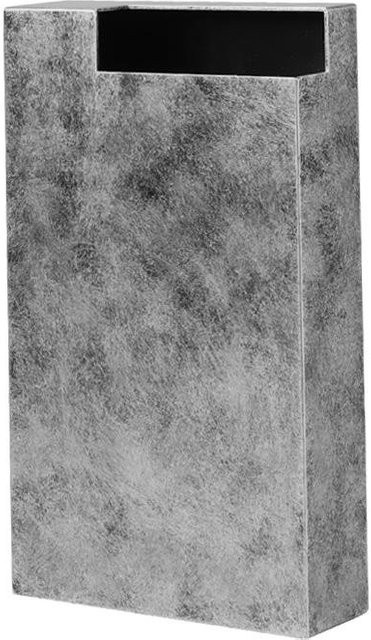 Retro Geometrische Blumenvase aus Vierkantrohr für Tischdekorationen, B/T/H: 18,0 x 30,0 x 5,5 cm - Bild 1